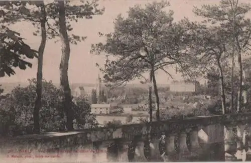 Frankreich - Frankreich - Sable-sur-Sarthe - Vue de la Terrasse italienne - ca. 1930