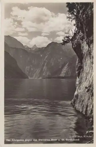 Königssee - gegen das Steinerne Meer