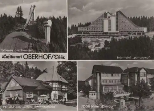 Oberhof - u.a. FDGB-Heim Obere Schweizerhütte - ca. 1975