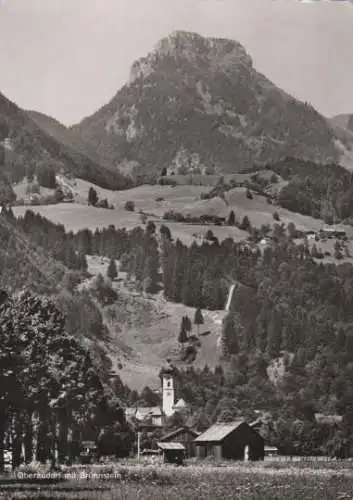 Oberstdorf - Oberaudorf mit Brünnstein - 1967