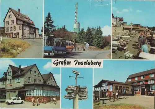 Inselsberg - u.a. HO-Gaststätte - 1978