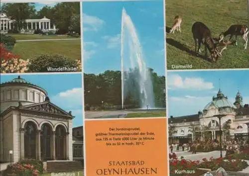 Bad Oeynhausen - u.a. Wandelhalle - ca. 1985