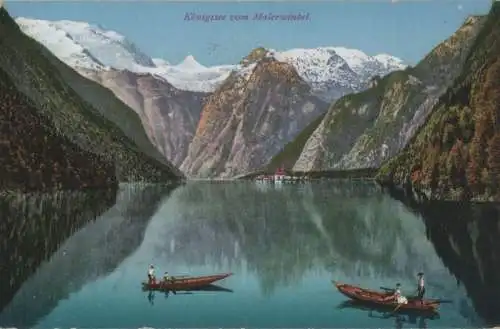 Königssee - vom Malerwinkel - 1936