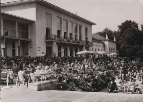 Bad Nauheim - Kurhausterrasse - ca. 1960