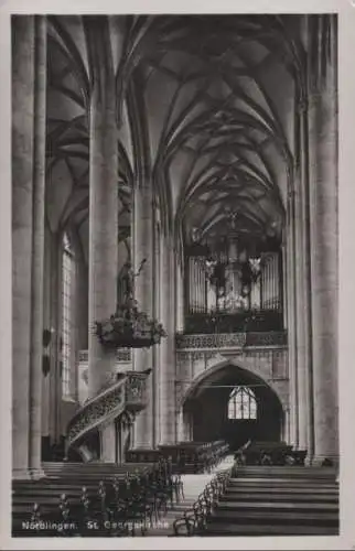 Nördlingen - St. Georgskirche - ca. 1950