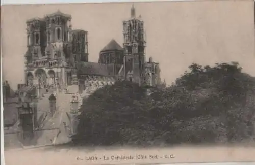 Frankreich - Frankreich - Laon - La Cathedrale - ca. 1935