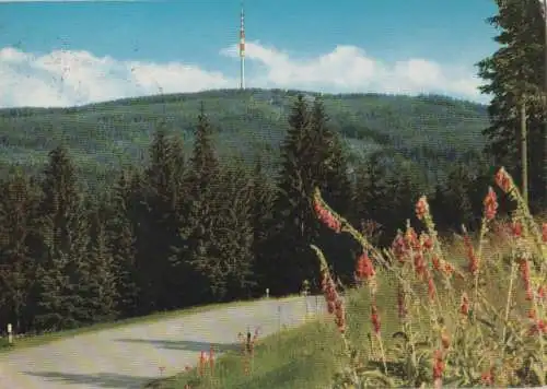 Fichtelgebirge - Ochsenkopf mit Fernsehturm - 1967