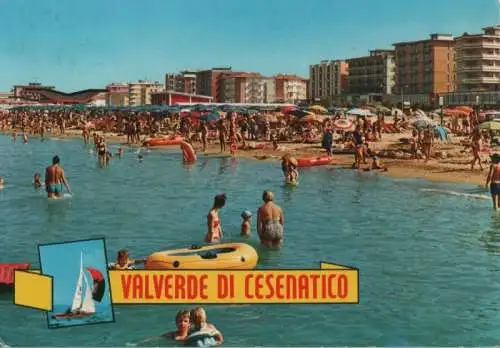 Italien - Italien - Cesenatico - Alberghi visti dol mare - 1975