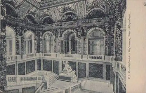 Österreich - Österreich - Wien - Stiegenhaus, Kunsthistorisches Museum - ca. 1935