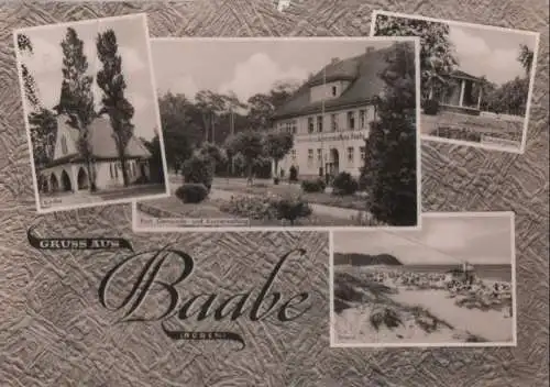 Baabe - u.a. Gemeindeverwaltung - ca. 1965