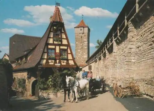 Rothenburg - Alte Schmiede - ca. 1985