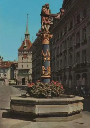 Schweiz - Schweiz - Bern - Dudelsackpfeiferbrunnen - 1985