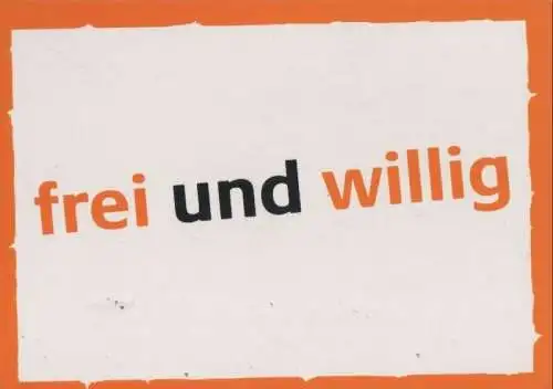 frei und willig Berufsfreiwilligendienst