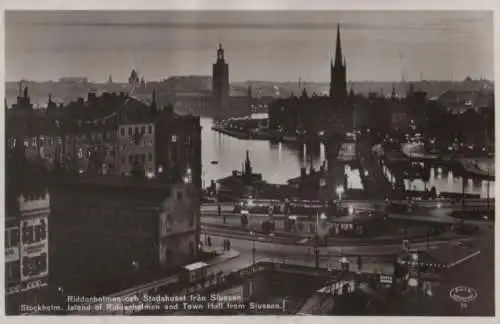 Schweden - Schweden - Stockholm - Island of Riddarholmen - 1939