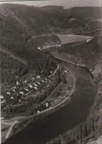 Hohenwarte-Stausee - von oben