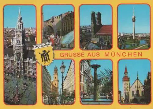 München - mit 7 Bildern - ca. 1980