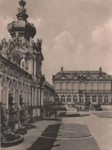 Dresden - Zwinger, Zwingerhof - 1959