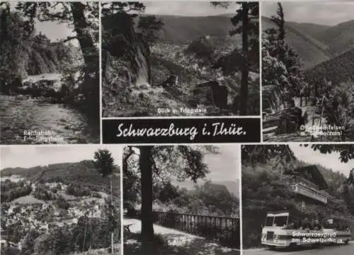 Schwarzburg - u.a. Schloß - 1972