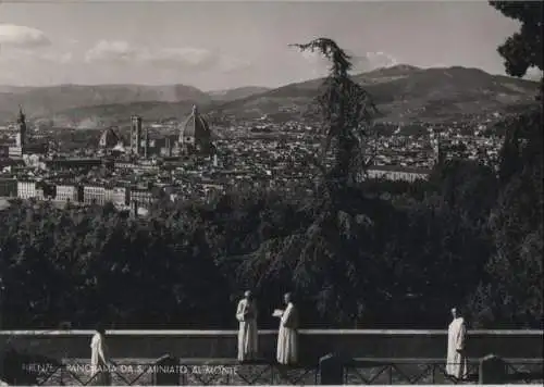 Italien - Italien - Florenz - Firenze - Panorama da S. Miniato al Monte - ca. 1960