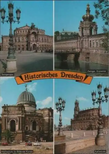 Dresden - u.a. Semperoper - 1995