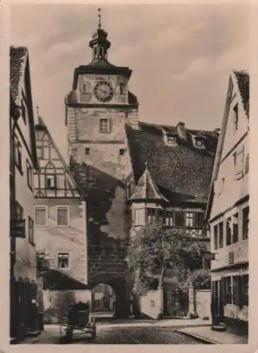 Rothenburg - Weißer Turm - 1953