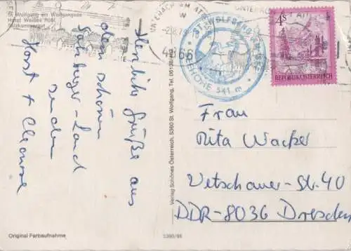 Österreich - St. Wolfgang - Österreich - otel Weißes Rößl