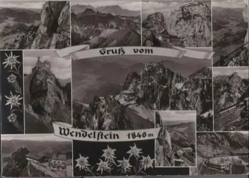 Wendelstein - 10 Teilbilder - 1967