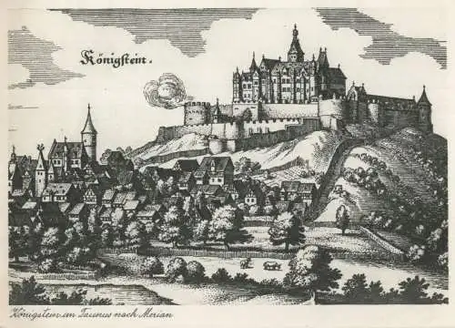 Königstein - nach Merian