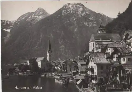 Österreich - Österreich - Hallstatt - mit Hirlatz - ca. 1965