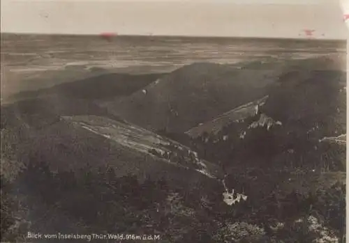 Inselsberg - Blick hinab