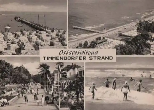 Timmendorfer Strand - mit 4 Bildern - ca. 1965