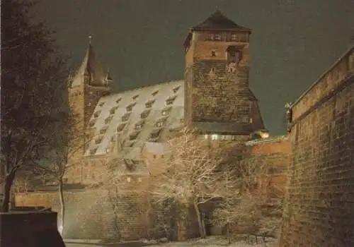 Nürnberg - vom Burggraben aus - ca. 1975