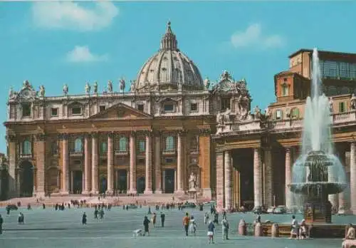 Italien - Italien - Rom - St. Peters Platz - ca. 1975