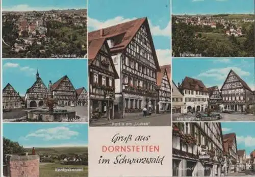 Dornstetten - u.a. Partie am Löwen - 1971