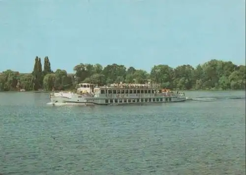 Potsdam - Weisse Flotte, Salonschiff Sanssouci - 1990