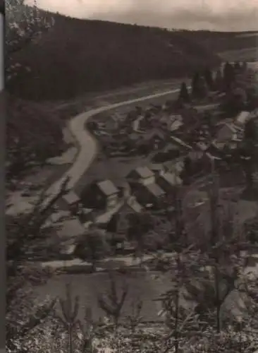 Luisenthal - Straße nach Oberhof - 1969