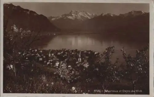 Schweiz - Schweiz - Montreux - et Dents du Midi - 1930