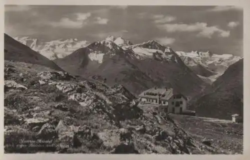 Schweiz - Schweiz - Muottas Muragl - Blick gegen Bernina - ca. 1950