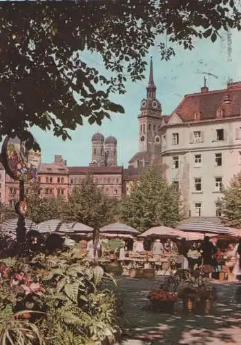 München - Viktualienmarkt - 1963