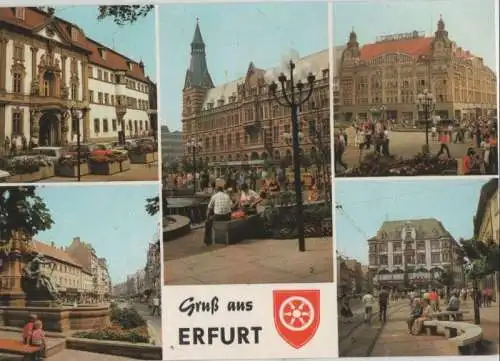 Erfurt - u.a. Warenhaus Centrum - 1987