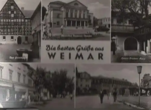 Weimar - u.a. Kirms-Krakow-Haus - 1968