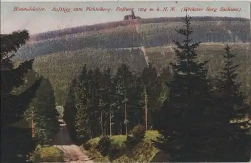 Fichtelberg - Aufstieg, Himmelsleiter - ca. 1920