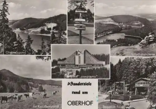 Oberhof - u.a. Lütschetalstraße - ca. 1975