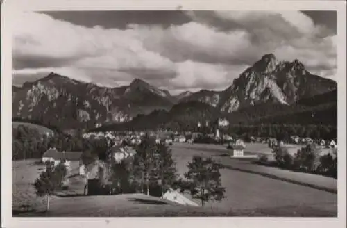 Füssen - mit Tegelberg - ca. 1960