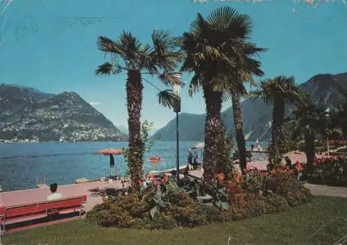 Schweiz - Lugano - Schweiz - Seepromenade