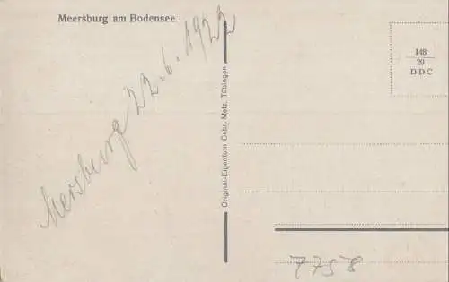 Meersburg - mit Bodensee