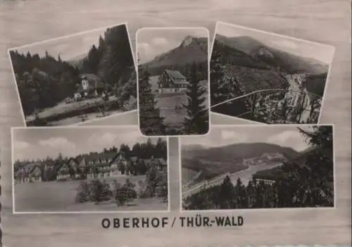 Oberhof - 5 Teilbilder - 1963