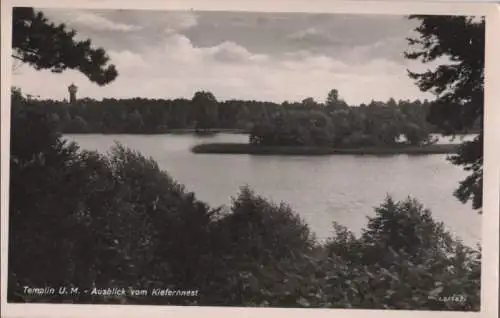 Templin - Ausblick vom Kiefernnest - 1961