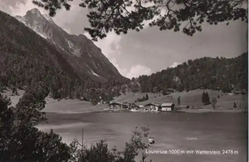 Wetterstein - mit Lautersee - ca. 1960