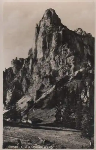 Hörndlwand - mit Hörndl-Alm - ca. 1950